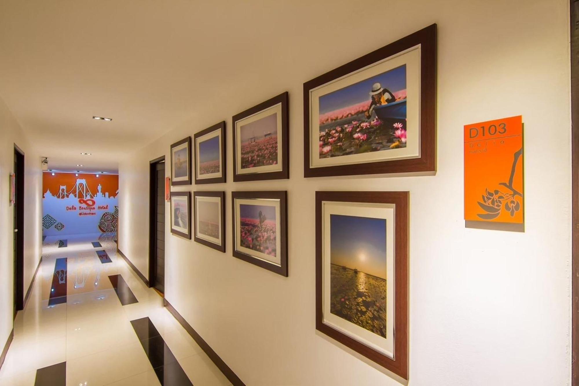 Delio Boutique Hotel Udon Thani Exteriör bild